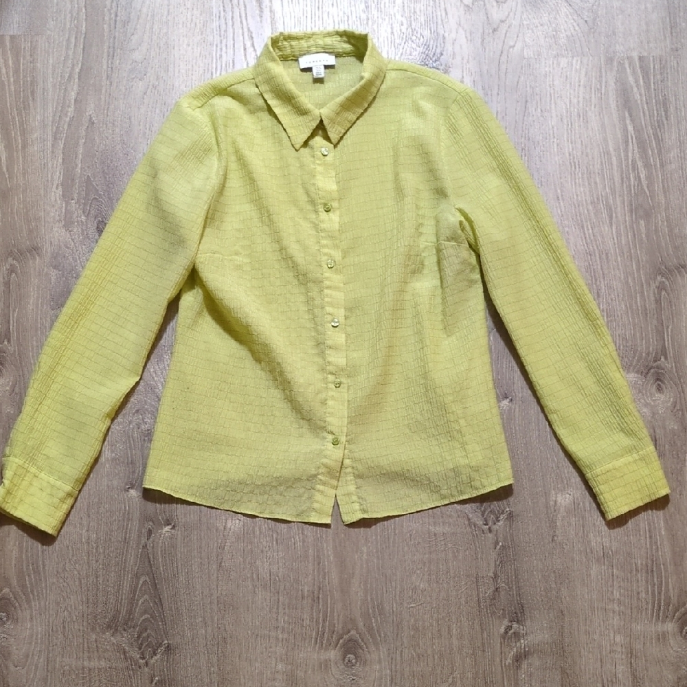 Gauzy Topshop Button Shirt
